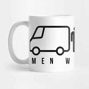 Men with ven Mug